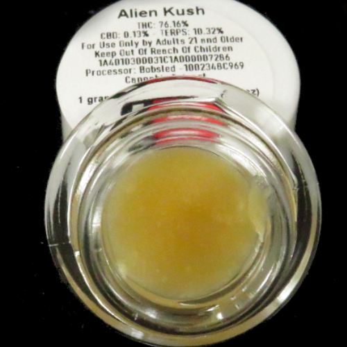 First Class Extracts - Cured Resin - Alien Kush